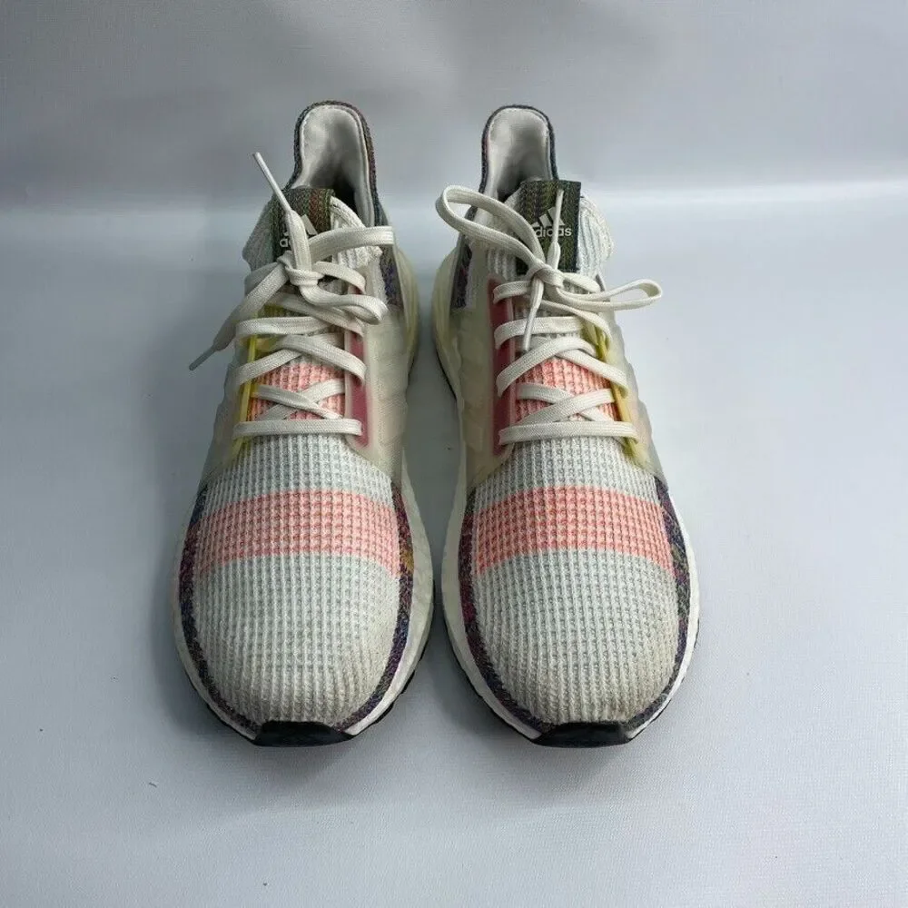 Adidas Mens Ultraboost 19 Pride EF3675‎ White Running Shoes Sneakers Size 11